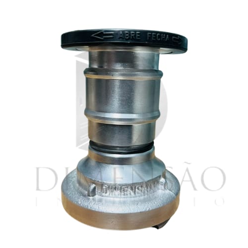 ESGUICHO REGULÁVEL 1.1/2"ELKHART - ALUMÍNIO