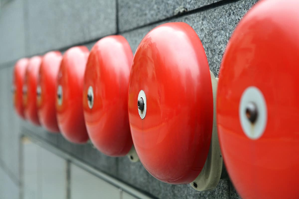 central de alarme de incendio