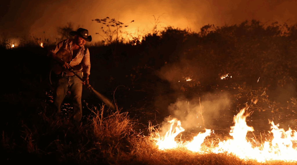 foco de incêndio