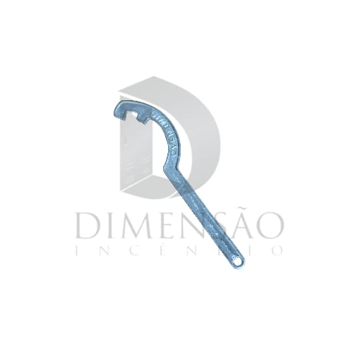 CHAVE STORZ DUPLA ALUMÍNIO 2.1/2” x 1.1/2”