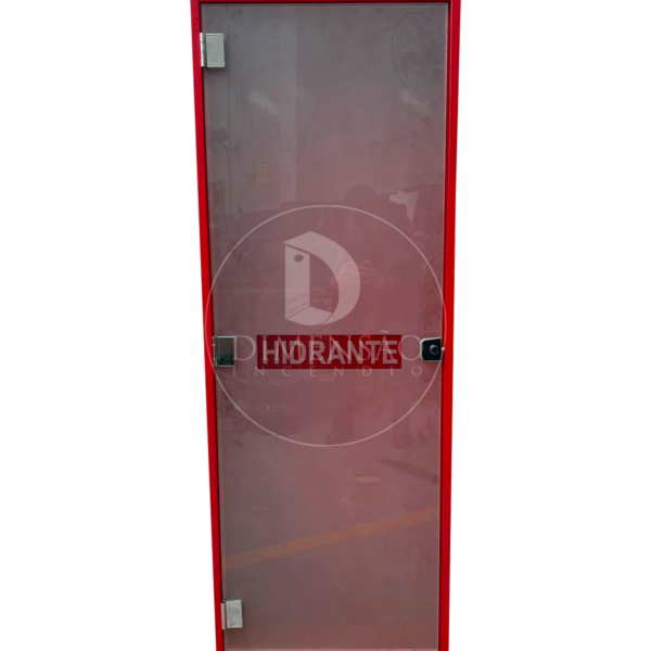 ABRIGO 160X60X30 SOBREPOR COM PORTA DE VIDRO JATEADO HIDRANTE