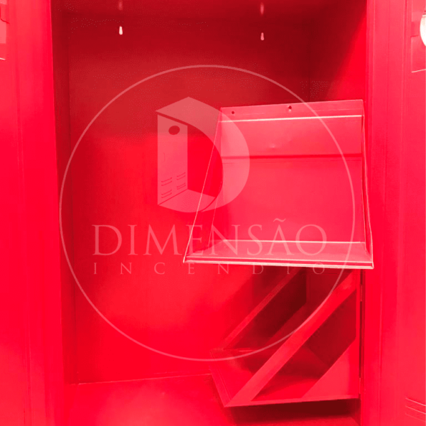 ABRIGO DUPLO 150X100X60 SOBREPOR COM DOIS CESTOS BASCULANTES