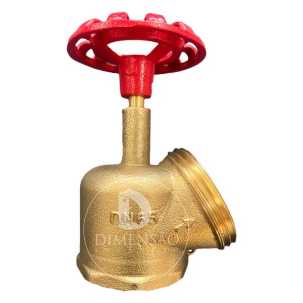 REGISTRO GLOBO 212 45° PN10 LATÃO