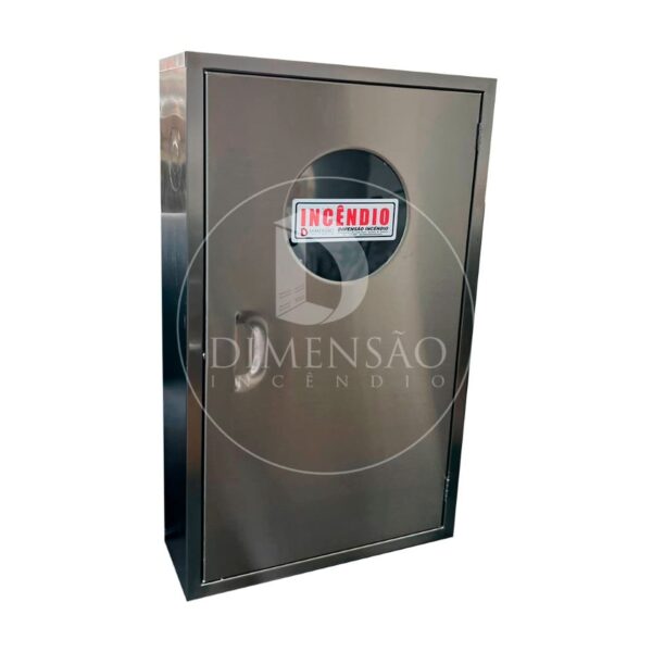 ABRIGO 90X60X18 SOBREPOR INOX