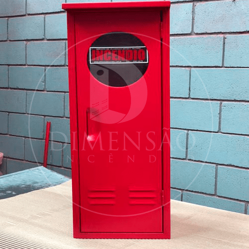 ABRIGO PARA EXTINTOR COM PINGADEIRA