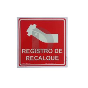 PLACA DE SINALIZAÇÃO E19