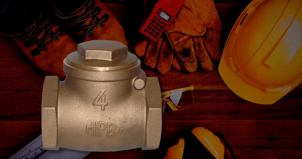 válvula de retenção horizontal