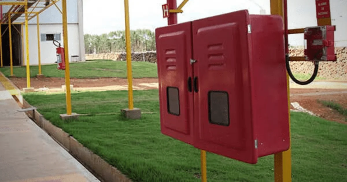 Modelos de Abrigo para extintor