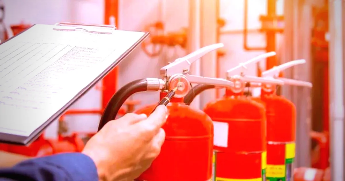 extintor de água pressurizada