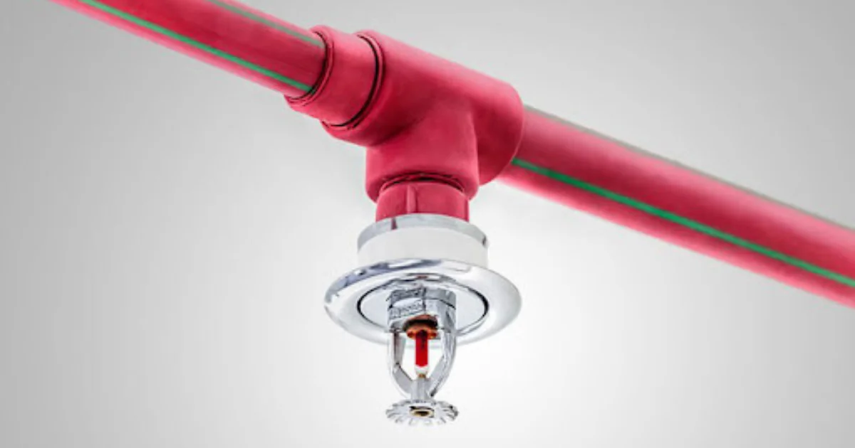 instalação de sprinklers