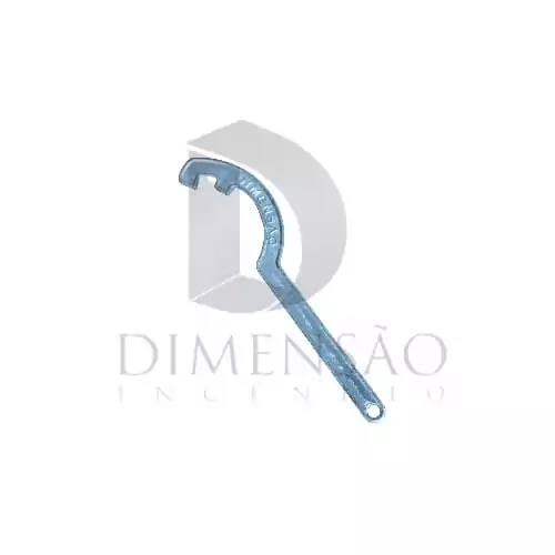 CHAVE STORZ DUPLA ALUMÍNIO 2.1/2” x 1.1/2”