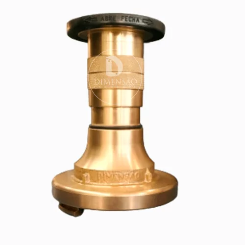 ESGUICHO REGULÁVEL 2.1/2" ELKHART LATÃO