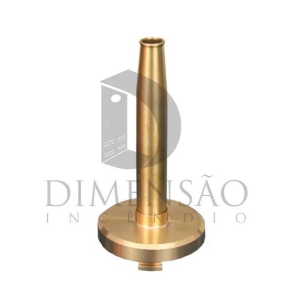 ESGUICHO JATO SÓLIDO 1.1/2” E.R – TUDO DE LATÃO