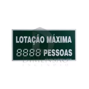 Placa de sinalização M2