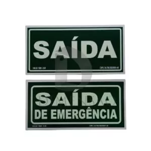 PLACA DE SINALIZAÇÃO S12