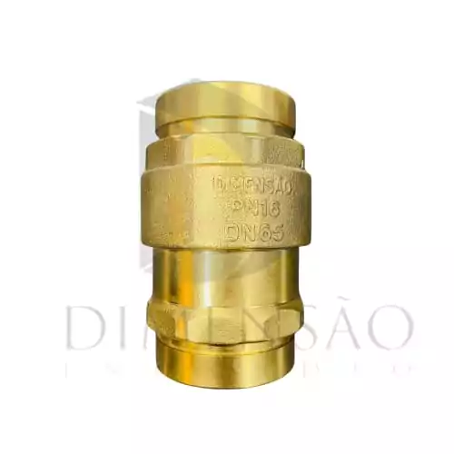 VÁLVULA DE RETENÇÃO VERTICAL 2.1/2" 73/76mm