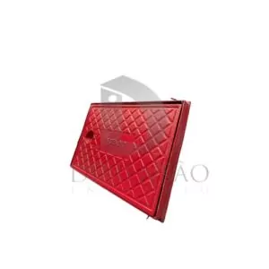 Tampa de Ferro Fundido Vermelha